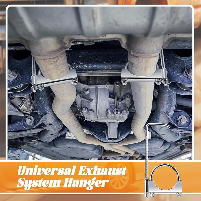 2 Pcs 2.5 Inch Universal Exhaust Clamp - Image 5