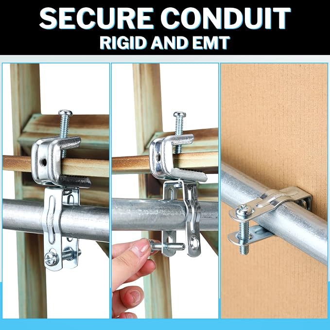 Yaocom 25 Pcs EMT Conduit Hanger - Image 5