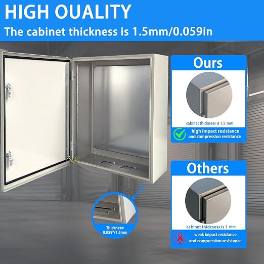 Steel Electrical Box, 1.5mm Carbon Steel Junction Metal Box - Image 2