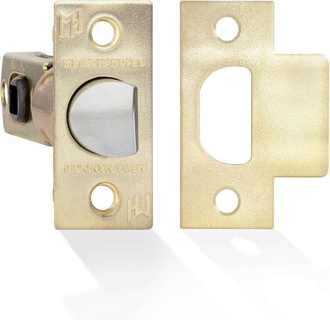 Privacy Square Latch Satin Brass - Image 6