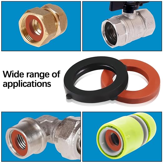 ZDBB 150 Pcs 14 Size Power Pressure Washer O Ring & Hose Faucet Washers Kit | - Image 5