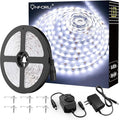Onforu LED Light Strip, 16.4ft Dimmable LED Tape Light, 6000K Daylight White by Onforu