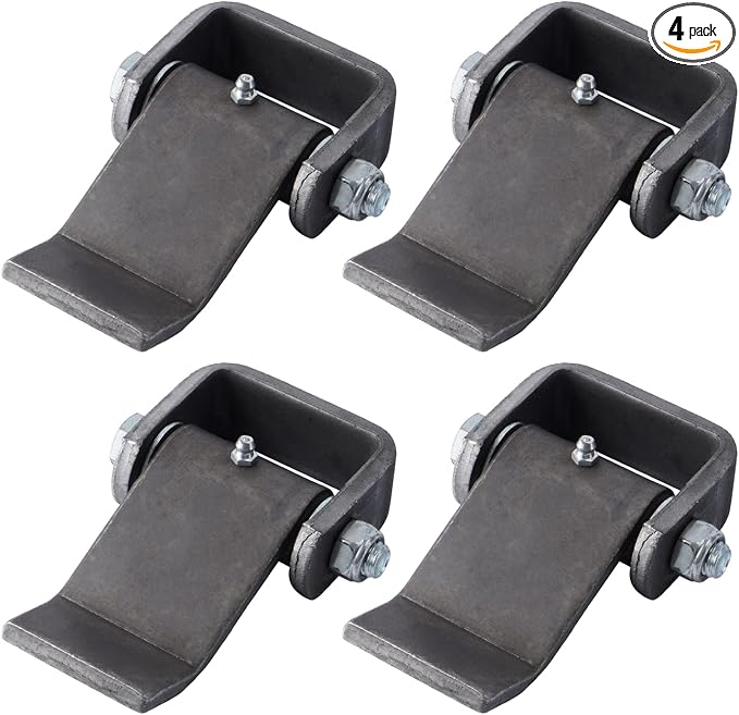 Weld on Trailer Hinges Greaseable Dump Trailer Trucks Gate Door Hinge | Strap by SPARKWHIZ