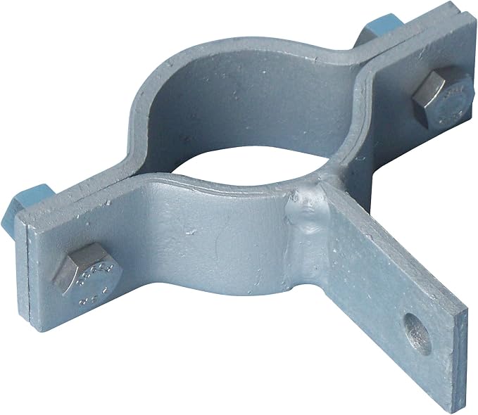 Dock Edge Stationary Dock Corner Leg Brace Holder, Galvanized, 7/16" Holes by Dock+Edge