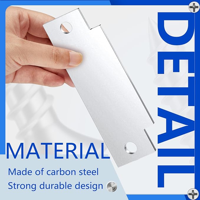 Zonon 4 Pcs Door Strike Plate Filler - Image 3
