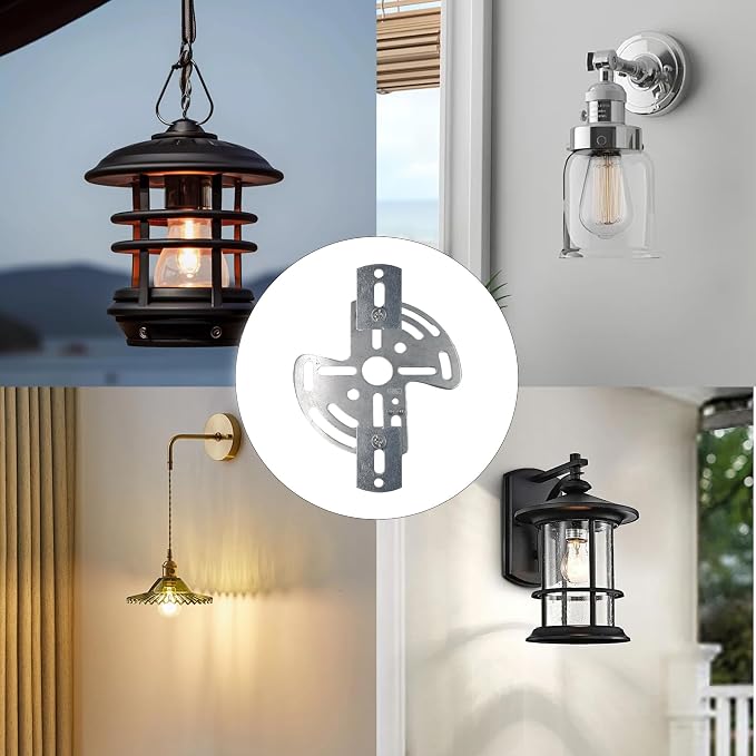 One Universal Light Fixture Mounting Bracket Kit - Image 7