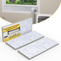 Insulation Foam Panels for Portable Air Conditioner Window Vent Kit, Thickened by Powrocket