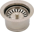 Westbrass D2082S-07 3-1/2" Extra-Deep Collar Kitchen Sink Waste Disposal Flange by Westbrass