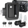 RV Door Lock Set, for RV Camper, Travel Trailer Entrance Front Door, 1 Plastic by TrampgiK