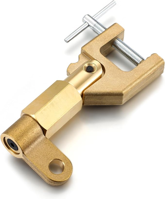 Pelopy Welding Ground Clamp Brass 0.87kg 600 Amp Ground Clamp Standard Solid by Pelopy