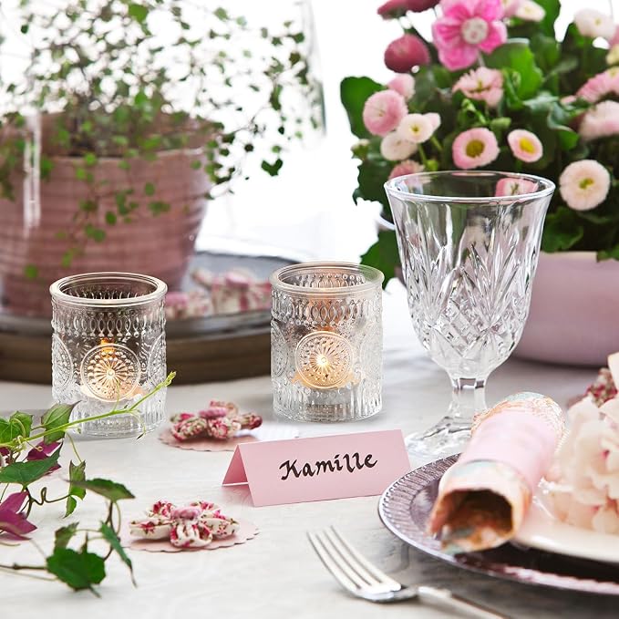 30 Pcs Clear Votive Candle Holders - Image 6