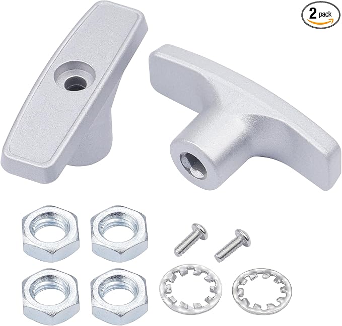 2 PCS Metal RV Waste Valve Handle Kits, by Bolaxin