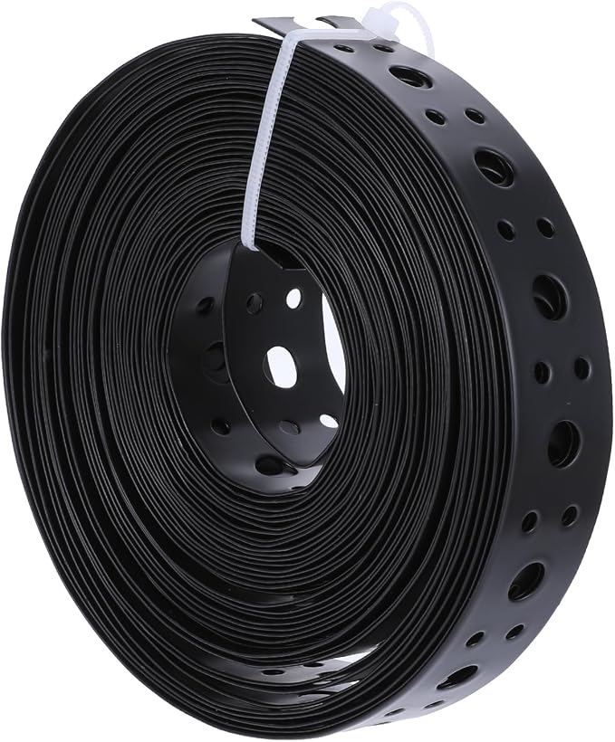 Metal Strap 1-Inch x 33FT 0.6mm Bendable Pipe Hanger Thin Metal Strapping by Unknown