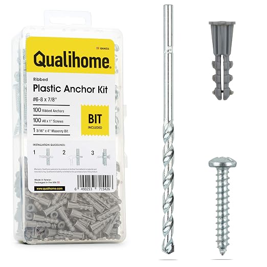 Qualihome Drywall Anchors and Screws Kit - Image 8