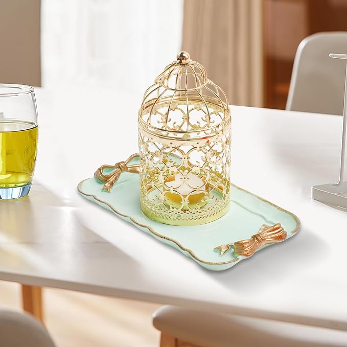 Warmtree Bow Jewelry Tray, Coquette Trinket Dish, Vanity Decor | Decorative Tray - Image 8