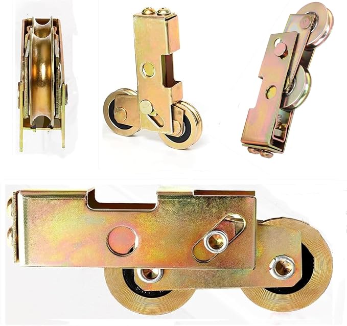 2Pack Sliding Door Rollers, 1-1/4 Inch Sliding Patio Door Tandem Roller - Image 6