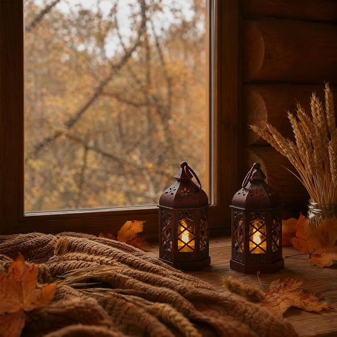 12Pcs Mini Moroccan Lanterns - Image 8