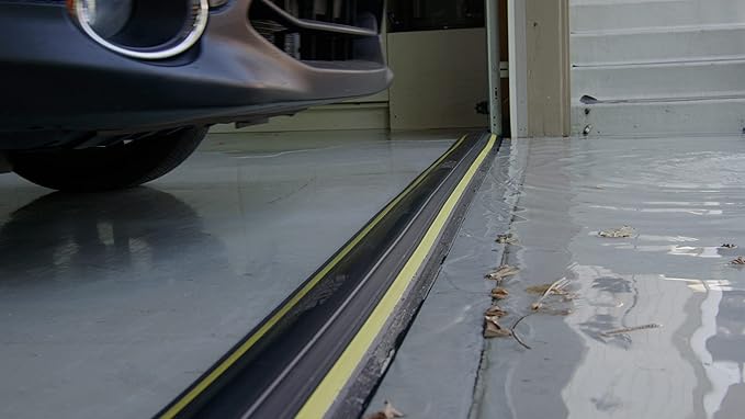 1 ½" High Garage Door Flood Barrier Threshold Seal Kit | Flexible PVC | - Image 6