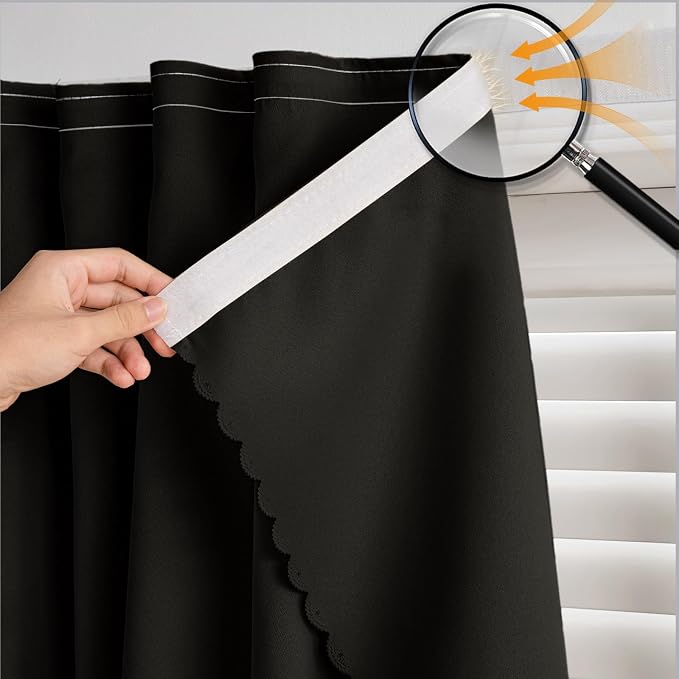 Self Sdhesive Curtains for Windows by gonnrly