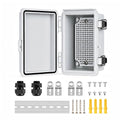 IP67 Outdoor Electrical Junction Box Waterproof 5.9"×3.9"×2.8" | Weatherproof by JOISYOYA