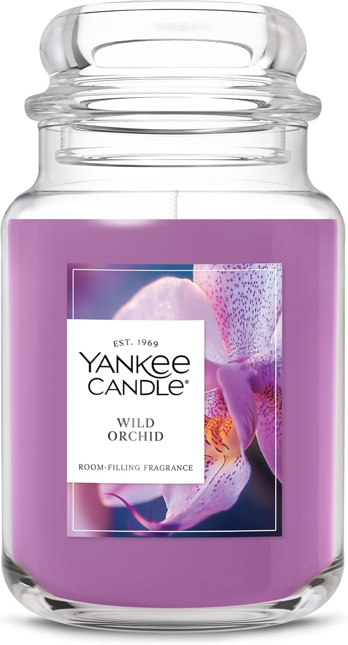 Yankee Candle Wild Orchid Scented Candle, 22oz Large Jar by Unknown
