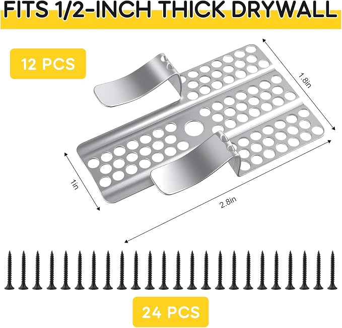 Drywall Repair Clips 12 Pcs - Image 2
