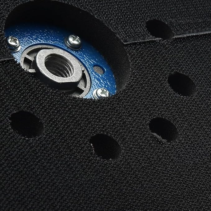 9 Inch Drywall Sander Backing Pad Replacement 210mm, 14mm Thread 10-Hole & - Image 3
