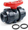 PVC Union Ball Valve, Slip Socket, Full Port by Boltigen
