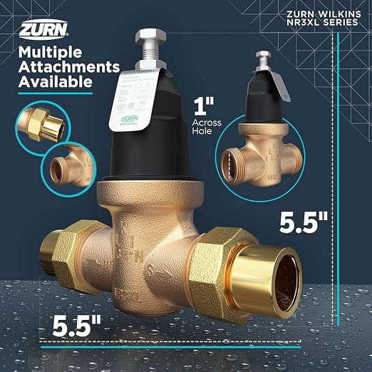 Zurn Wilkins 1-NR3XLDU 1" NR3XL Pressure Reducing Valve - Image 12