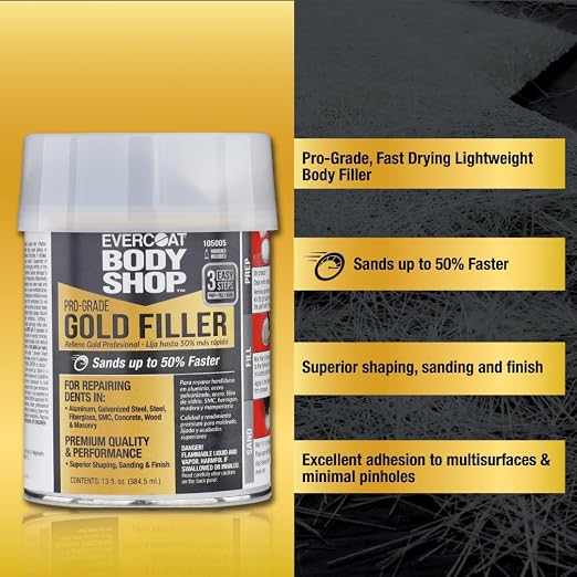 105005 Pro-Grade Gold Filler Sands up to 50% Faster, Fiberglass & More - Image 5