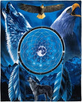 Dawhud Direct Dreamcatcher Fleece Blanket by DawhudDirect