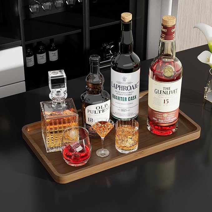 Weenson Bathroom Vanity Tray for Countertop Decor Perfume Makeup Toiletries - Image 7