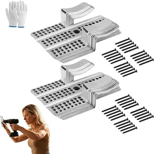 Drywall Fasteners for Damaged Wall Repair, Clips for Backing, Drywall Repair by Unknown