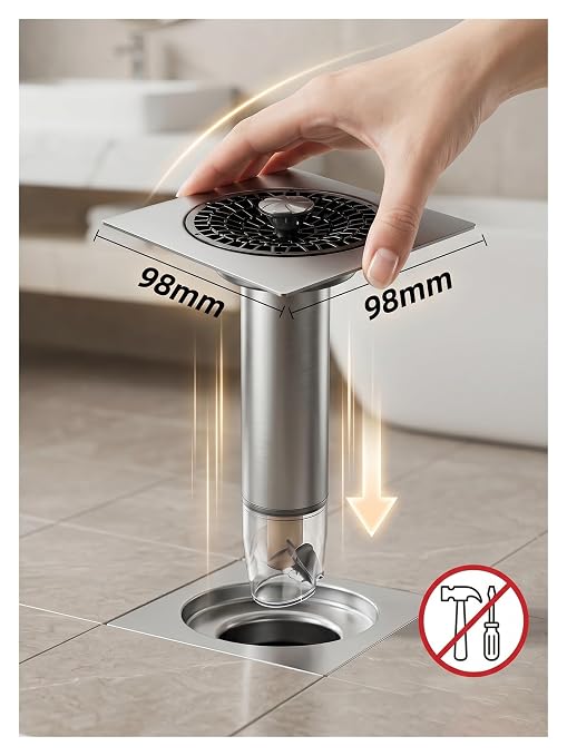 1pcs 98mm Panel Floor Drain Core Washing Machine Connector | 98mm panel floor - Image 2