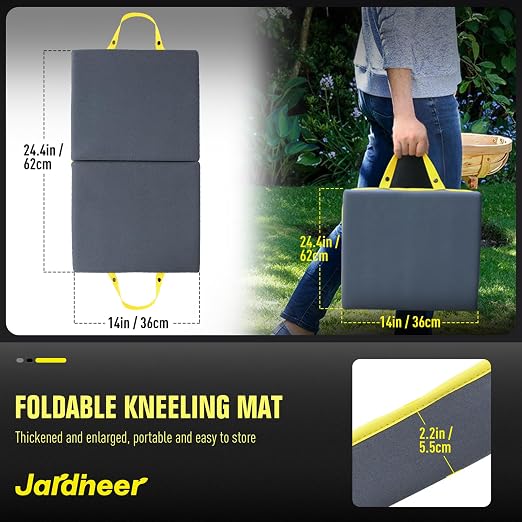 Jardineer Kneeling Pad for Gardening & Extra Thick Knee Pad – Soft Foam Knee - Image 6