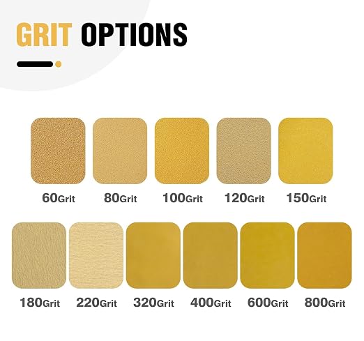 100 PCS 6 Inch PSA Sanding Discs 60 Grit Adhesive Backed Sandpaper Roll - Image 4