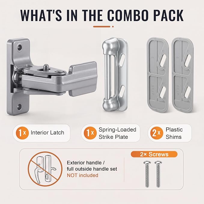 Storm and Screen Door Latch Repair Kit - Image 3
