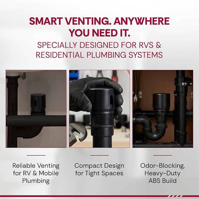 The 1-1/2" Male Threaded ProVent Venting Solution Air Admittance Valve AAV - Image 7