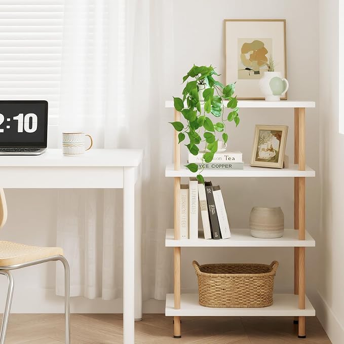Mkono Fake Hanging Plants with Ceramic Pot, Realistic Greenery Look, Modern - Image 7