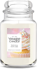 Yankee Candle Vanilla Cupcake Scented Candle, 22oz Large Jar, Giftable by Unknown