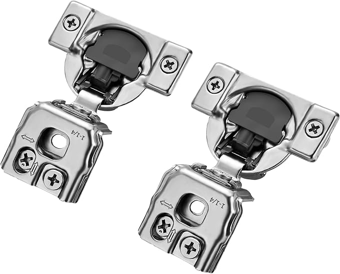 Soft Close Hinges for Kitchen Cabinet Hinges, 1-1/4 Inch Overlay, 50 Pack | 25 - Image 9