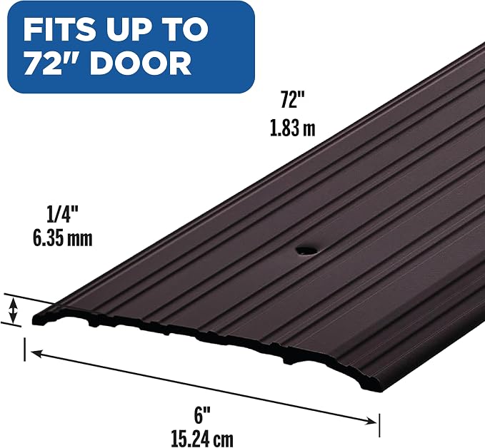 MD Building Aluminum Commercial Flat-Profile Threshold - Image 2