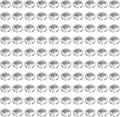 100 Pack Knockout Seals, Galvanized Steel Electrical Box Plugs, Zinc-Plated by Wocloer