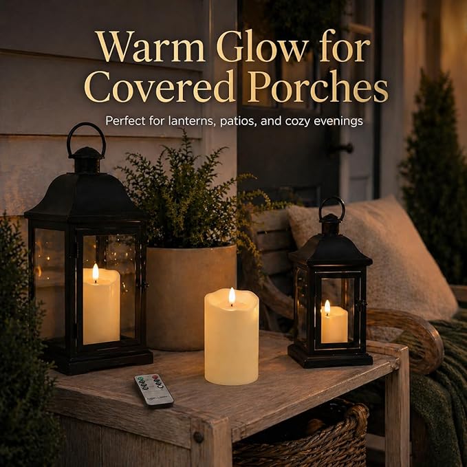 ANGELLOONG Battery Candles Flickering Flameless Candles - Image 4