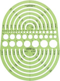 Pacific Arc Circles Radius Master Template Guide, from 1/2 Inch to 3 3/4 Inch by PacificArc