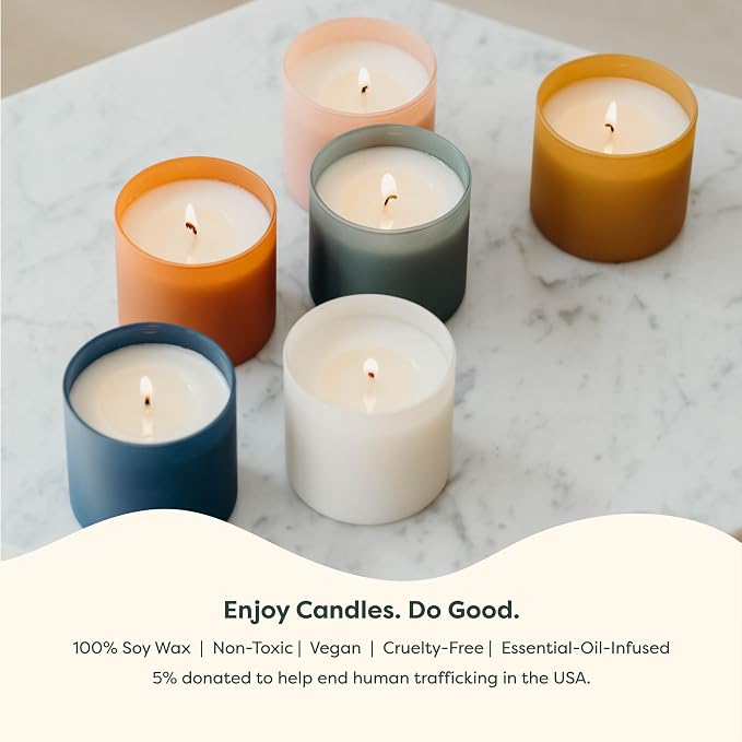 Dignity Series Lavender & Bergamot Scented Candle | Made in the USA Luxury - Image 9