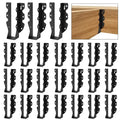 16 Pcs 2"x 8" Joist Hanger|Q235B Carbon Steel | Face Mount Joist by ICokin
