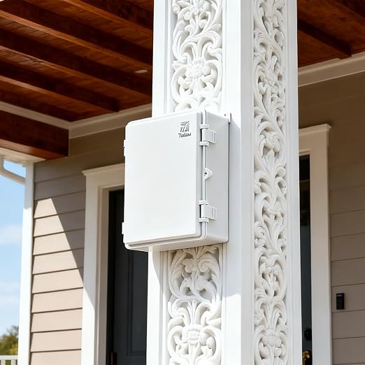 IP67 Waterproof Junction Box for Outdoor, 11.4"x7.5"x5.5" | Heavy Duty ABS - Image 2