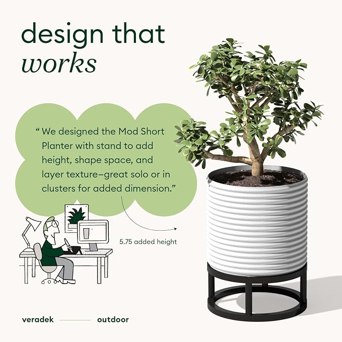Veradek Mod Series Short Raised Planter - Image 3