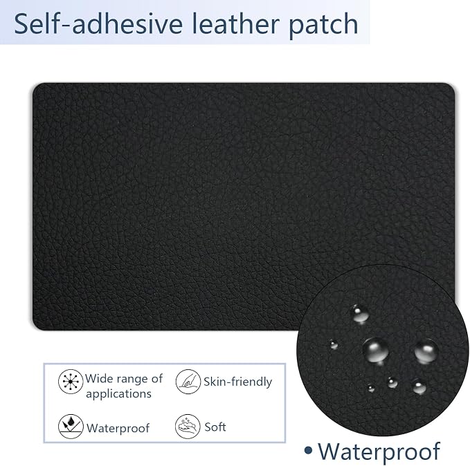 Self Adhesive Leather Repair Patch, 8×12 Inch Sofa Leather Repair Patch - Image 3